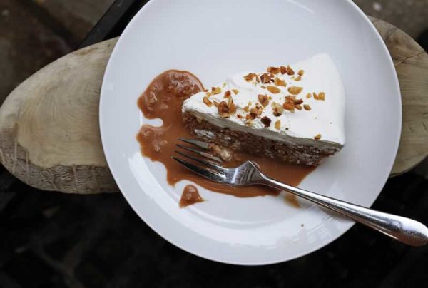 St Pancras Chapel Gianduja Dacquoise Cake