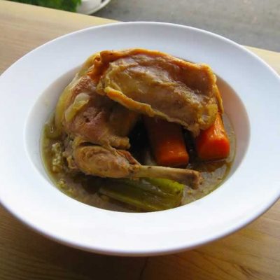 St Pancras Chapel Fish Crumble Rabbit stew